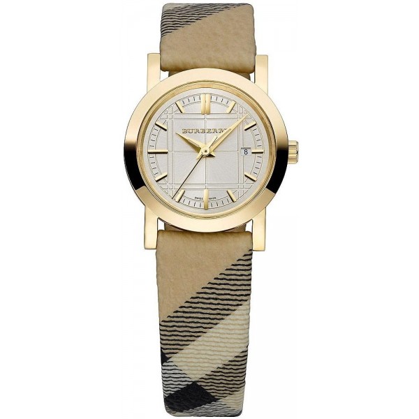 Buy Burberry Ladies Watch The City Nova Check BU1399