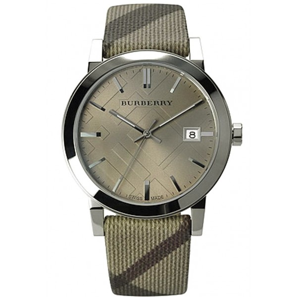 Buy Burberry Unisex Watch The City Nova Check BU9023
