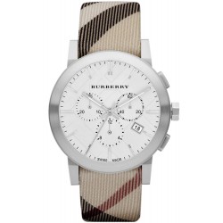 Buy Burberry Men's Watch The City Nova Check BU9357 Chronograph
