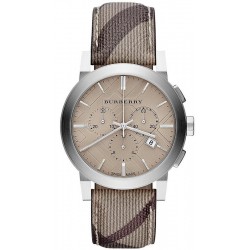 Burberry Men's Watch The City Nova Check BU9361 Chronograph