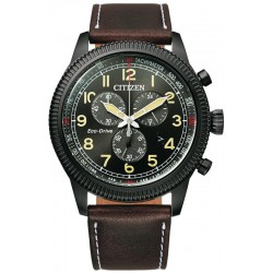 Buy Citizen Mens Watch Aviator Chrono Eco Drive AT2465-18E