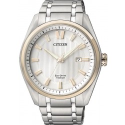 Orologio da Uomo Citizen Super Titanium Eco Drive AW1244-56A