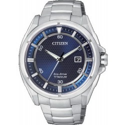 Orologio da Uomo Citizen Super Titanium Eco Drive AW1400-52M