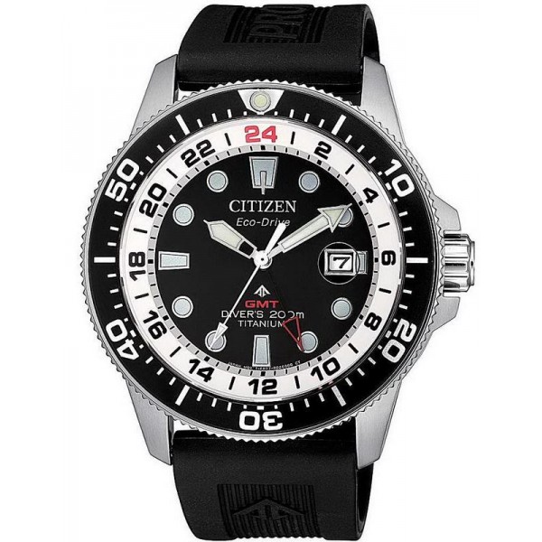 Comprar Reloj para Hombre Citizen Promaster Diver's Eco-Drive Super Titanio GMT BJ7110-11E