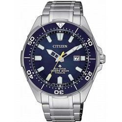 Citizen Men's Watch Promaster Diver's Eco Drive 200M Super Titanium BN0201-88L