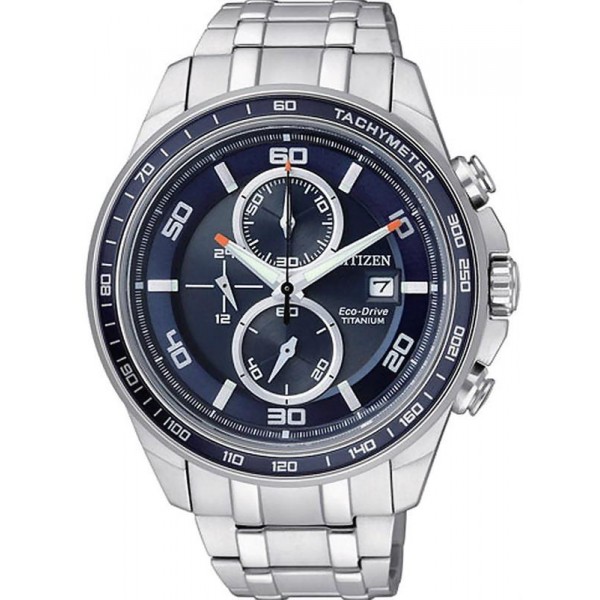 Kaufen Sie Citizen Herrenuhr Super Titanium Chrono Eco-Drive CA0345-51L