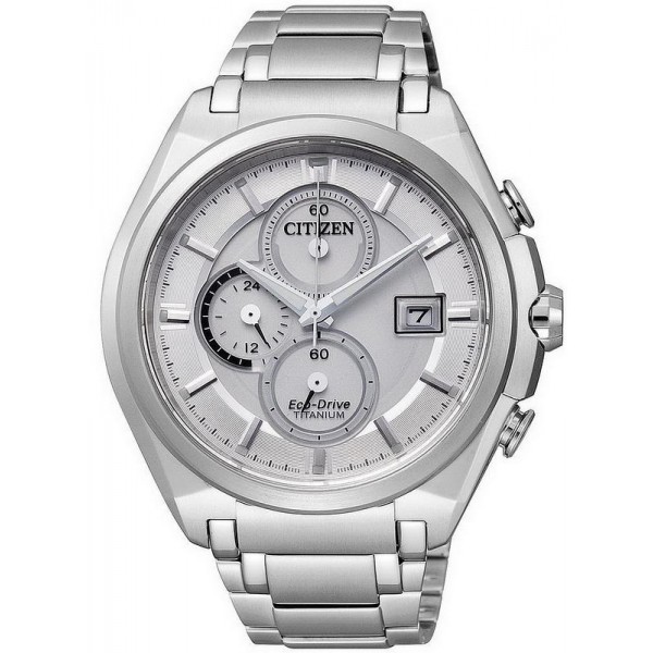 Buy Citizen Men's Watch Super Titanium Chrono Eco-Drive CA0350-51A