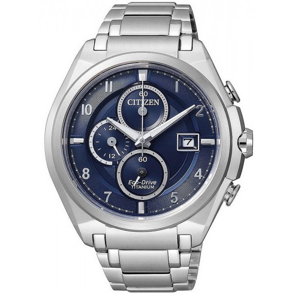 Buy Citizen Men's Watch Super Titanium Chrono Eco-Drive CA0350-51L