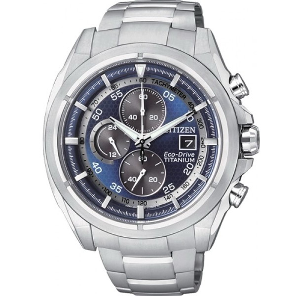 Buy Citizen Men's Watch Super Titanium Chrono Eco-Drive CA0550-52M