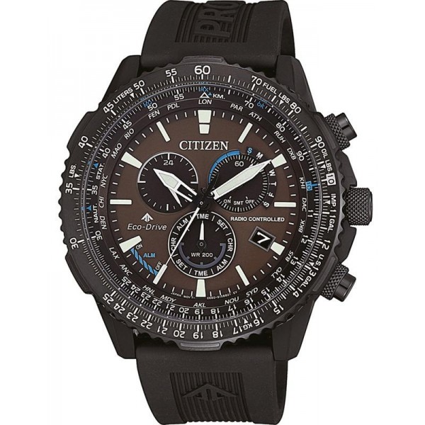 Montre pour Homme Citizen Radio Pilotée Chrono Pilot CB5005-13X Acheter Montre pour Homme Citizen Radio Pilotée Chrono Pilot CB5005-13X