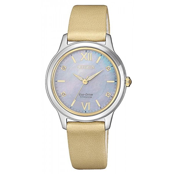 Kaufen Sie Citizen Damenuhr Lady Super Titanium EM0724-17Y