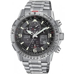 Citizen Men's Watch Radio Controlled Skyhawk Super Titanium JY8100-80E