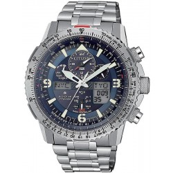 Citizen Men's Watch Radio Controlled Skyhawk Super Titanium JY8100-80L