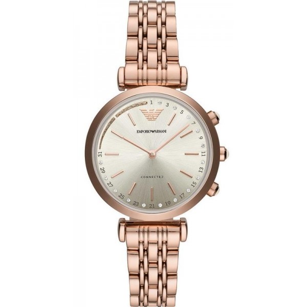 Emporio Armani Connected Women's Watch Gianni T-Bar ART3026 Hybrid Smartwatch Buy Emporio Armani Connected Women's Watch Gianni T-Bar ART3026 Hybrid Smartwatch