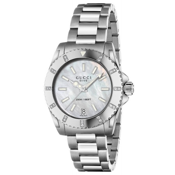 Comprar Reloj Gucci Mujer Dive Medium YA136405 Quartz