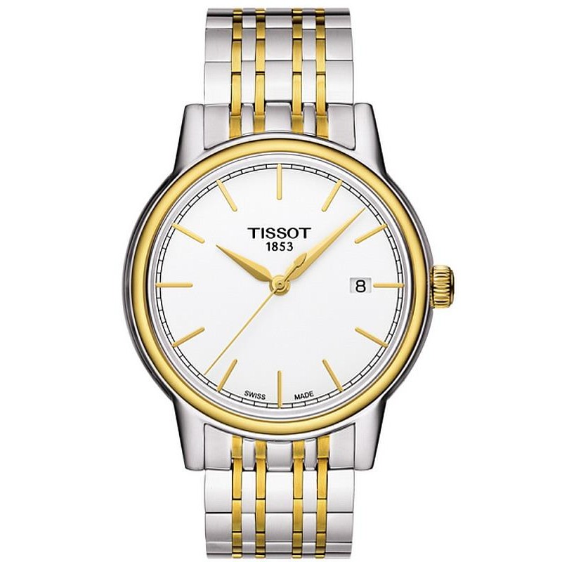 tissot mens watch t0854102201100 t-classic carson quartz